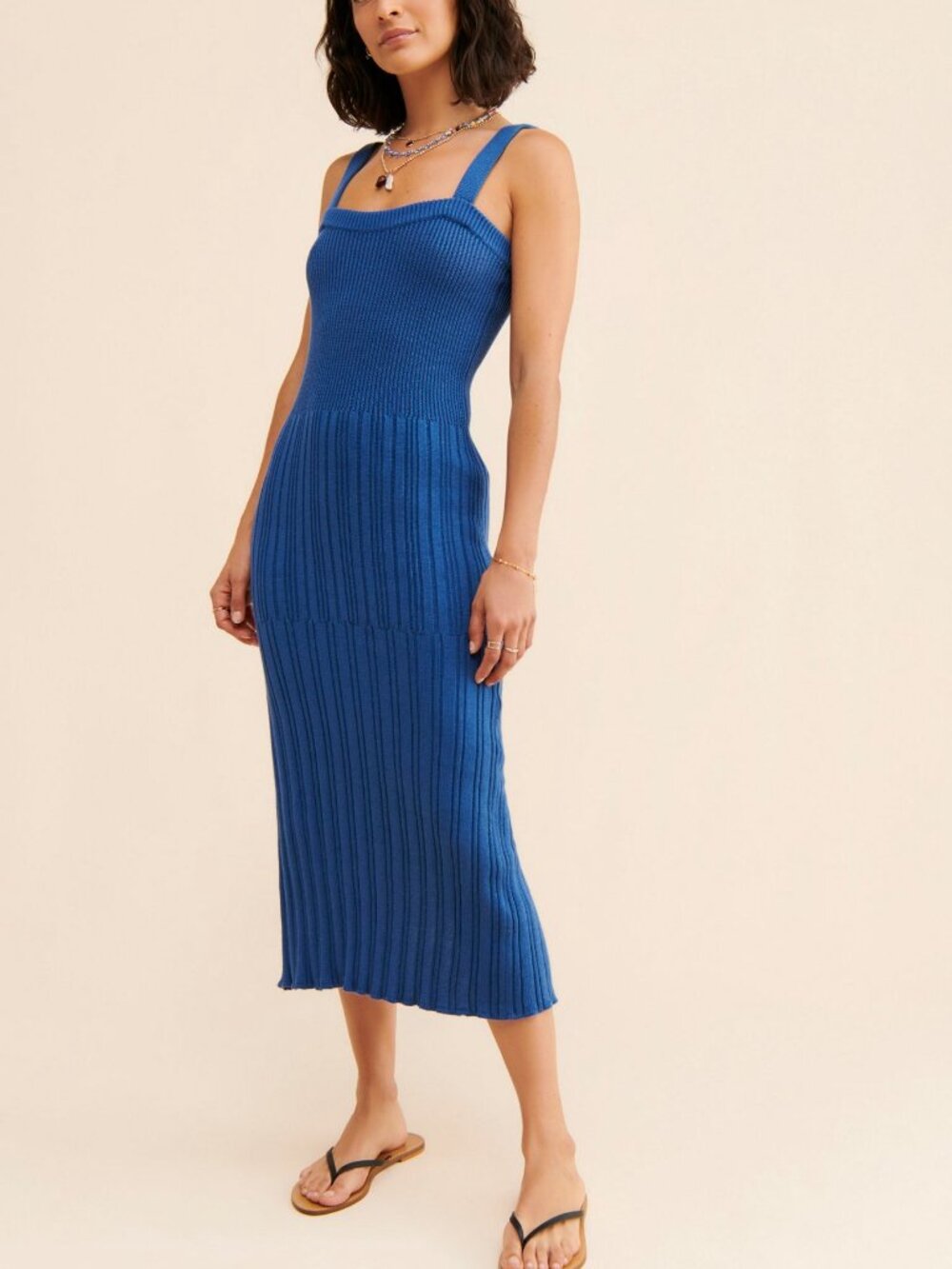 Rue Stiic Maren Midi Knit Dress